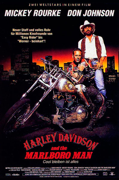 Постер к фильму Харлей Дэвидсон и ковбой Мальборо
