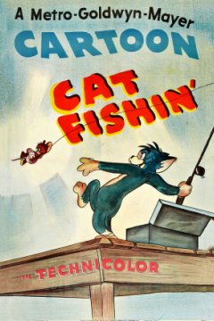 Постер: Том и Джерри на рыбалке