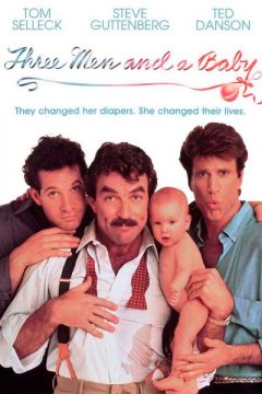 Постер: Трое мужчин и младенец