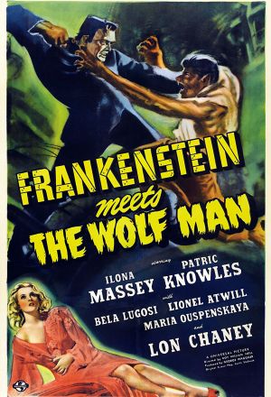 Постер к фильму Франкенштейн встречает Человека-волка